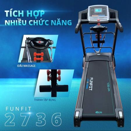 Máy chạy bộ điện FUNFIT 2736