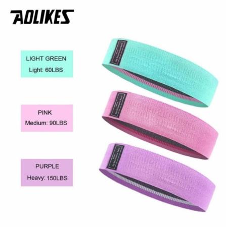 Bộ 3 Dây Kháng Lực Đàn Hồi Miniband Tập Mông Hip